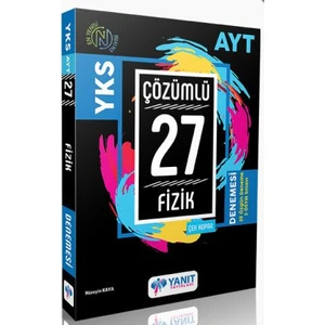 Yanıt Yayınları  AYT Çözümlü 27 Fizik Branş Denemesi