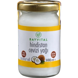Soğuk Sıkım Hindistan Cevizi Yağı 100 ml