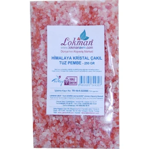 Lokmanavm Himalaya Kristal Kaya Tuzu Çakıl Pembe 250 gr