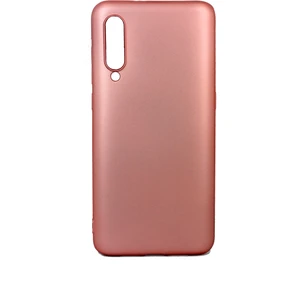 Case 4U Xiaomi Mi 9 Kılıf Klasik Mat Renkli Yumuşak Premier Silikon Rose Gold