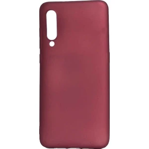 Case 4U Xiaomi Mi 9 Kılıf Klasik Mat Renkli Yumuşak Premier Silikon Koyu Mor
