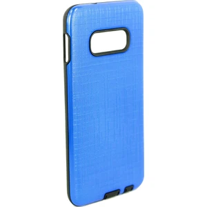 Case 4U Samsung Galaxy S10e Kılıf Tam Koruyan Sert Silikon Arka Kapak - Çizgili YouYou Lacivert