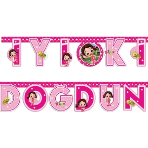 Niloya İyi Ki Doğdun Banner Yazı Doğum Günü Konsepti Süsleri
