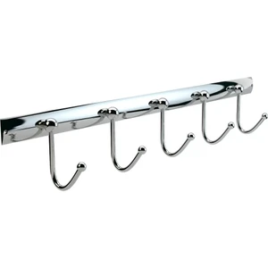 Banyo Lale Pirinç 5 Kancalı Havluluk-Askılık Krom