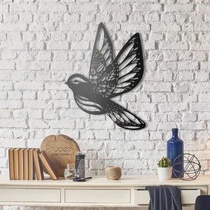 Swallow Bird Metal Duvar Süsü