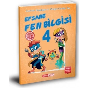 Kırmızı Beyaz Yayınlar 4.Sınıf  Efsane Fen Bilgisi