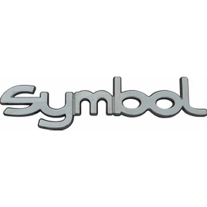 Renault Clio Symbol Krom "Symbol" Monogram Amblem Yazısı
