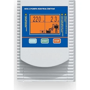 5,5 - 7,5 Kw Trifaze Dalgıç Pompa Koruma Ve Kontrol Panosu - Dijital Ekran,Türkçe Menü