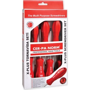 Cer-pa X-Plus Torx Tornavida Takımı 7 Pcs.