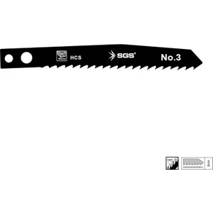 SGS Ahşap Dekupaj Ağzı 80mm x 7,9mm - 5Li SET
