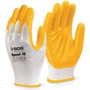 SGS Nitril Eldiven Örme 10 No Speed