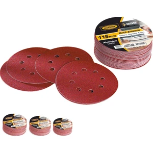 SGS 115mm Cırt Zımpara Delikli - P120 Kum (5 Adet)