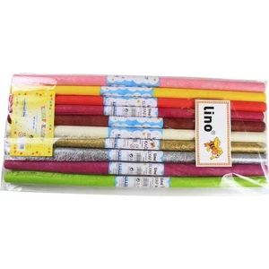 Elyaf Kağıt Simli 6 Renk 10Lu (60X60Cm) 3924