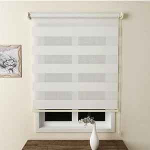 Düz Ekru Zebra Perde 60X200 cm