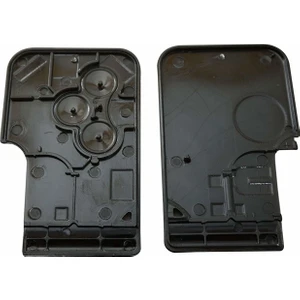 Renault Megane 2 3 3 Düğmeli Kartlı Kontak Anahtar Kılıfı