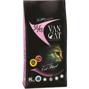 VanCat Kuzulu Pirinçli Yavru Kedi Maması 15 kg