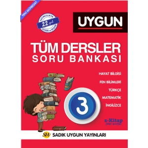 Sadık Uygun Yayınları 3 Sınıf Tüm Dersler Soru Bankası