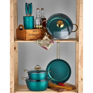 N2657 Sweet Premium Mentol 7 Parça Granit Set