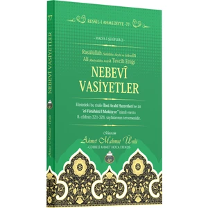 Nebevi Vasiyetler - Ahmet Mahmut Ünlü