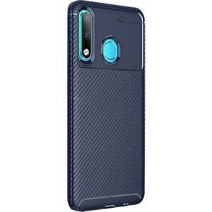 Huawei P30 Lite Kılıf Negro Karbon Dizayn Silikon