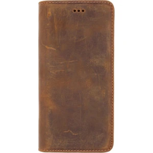 Case Street Samsung Galaxy Note 8 Kılıf Hakiki Deri Cüzdan Gizli Mıktanıslı Kahverengi
