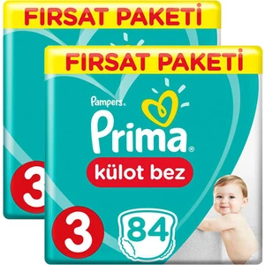 Külot Bebek Bezi 3 Beden Midi Fırsat Paketi 168 Adet