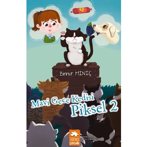 Mavi Gece Kedisi Piksel 2 -  Binnur Miniç