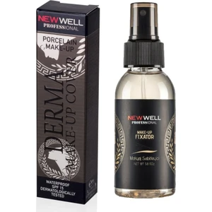 New Well Derma Yoğun Kapatıcı Fondöten 05 Platinum + Makyaj Sabitleyici Fixator 100 ml