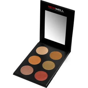New Well Prof. 6 Pcs. Eyeshadow Palette- 51 Göz Farı