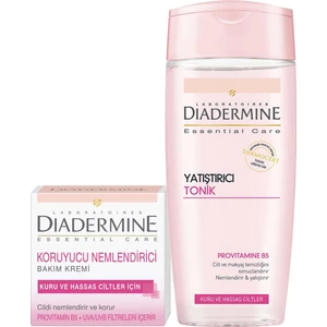 Diadermine  Yatıştırıcı Tonik (Kuru Ve Hassas Ciltler İçin) 200 ml +Diadermine Nemlendirici Bakım Kremi (Kuru Ve Hassas Ciltler İçin)