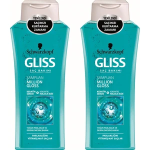 Şampuan Million Gloss 360 ml 2'li