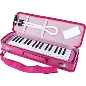 32 Tuşlu Çantalı Melodika Pembe