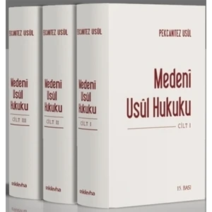 Medeni Usül Hukuku (3 Cilt Takım) - Hülya Taş Korkmaz - Hakan Pekcanıtez - Muhammet Özekes - Mine Akkan