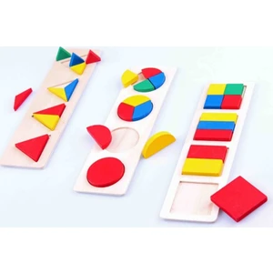 3 In 1 Wooden Montessori Blocks Set