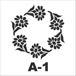 Artebella A-1 Stencil A Serisi 20x20 cm