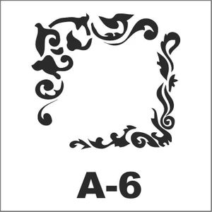 Artebella A-6 Stencil A Serisi 20x20 cm