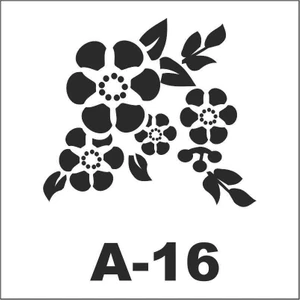 Artebella A-16 Stencil A Serisi 20x20 cm