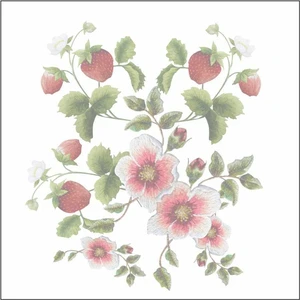 Artebella 1804k Kolay Kumaş Transfer Açık Zeminde Uygulanır 16,5 x 17,5 cm