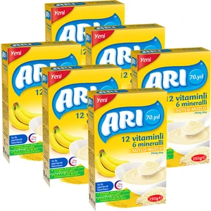Arı Mama Sütlü Muzlu Pirinç Unu 250 gr x 6 adet