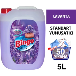Soft Lavanta Rüzgarı Çamaşır Yumuşatıcısı 5L