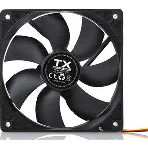 TX 12 cm Sessiz Siyah Kasa Fanı (TXCCF12BK)