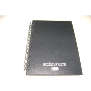 Keskin Color A6 Schwarz (Siyah) 60Yp Pp Kapak Spiralli Defter Düz