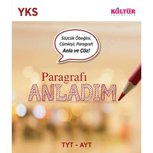 Kültür Yayıncılık Paragrafı Anladım Tyt-Ayt Test Kitabı