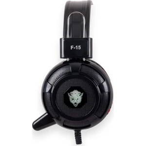 Yr-F15-B Mikrofonlu Işıklı Gaming Kulaklık Siyah