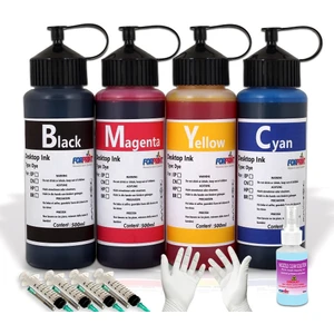 Epson L Serisi Uyumlu Mürekkep Seti 4 x 500 ml