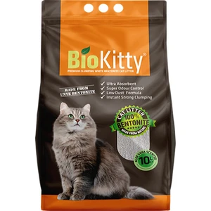BioKitty Bentonit İnce Taneli Aloe Vera Kokulu Kedi Kumu 10 lt