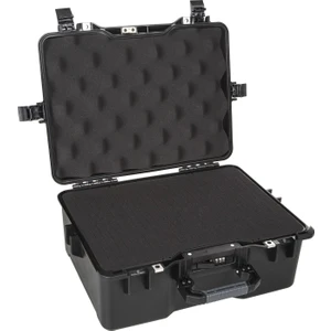 Mtc 360C Siyah - Yumurta Sünger + Kare Lazer Kesim Süngerli Tough Case Pro Takım Çantası