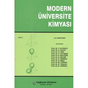 Modern Üniversite Kimyası Cilt: 2 - C. E. Mortimer