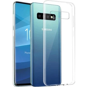 Jopus Samsung Galaxy S10 Plus Kılıf Arka Kapak Şeffaf + Curve Nano Ekran Koruyucu