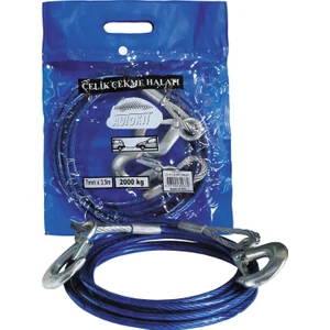 Çelik Çekme Halatı 7mm*3,5m  2 Ton
